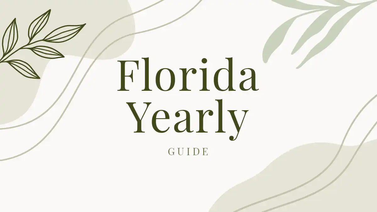 Florida Yearly Planting Guide