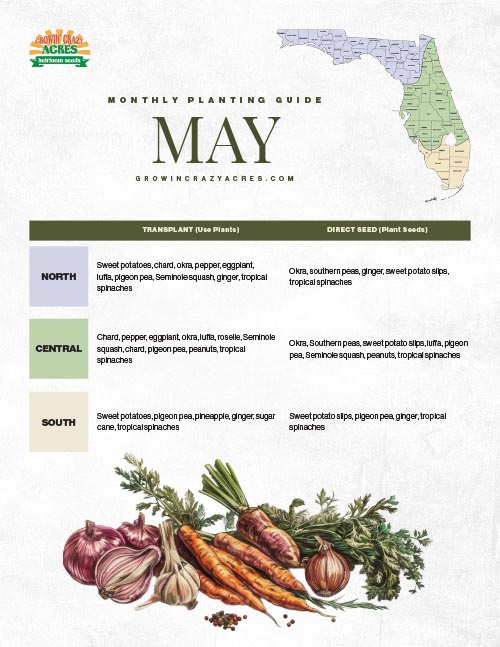 May Planting Guide - Growin' Crazy Acres