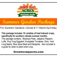 Southern Summer Garden Package
