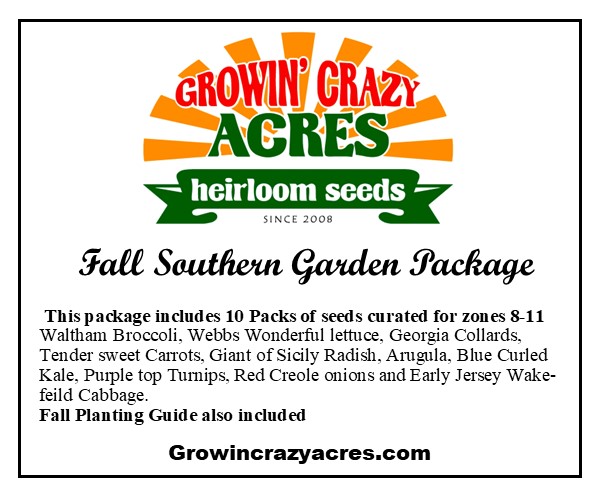 Fall Southern Garden Package